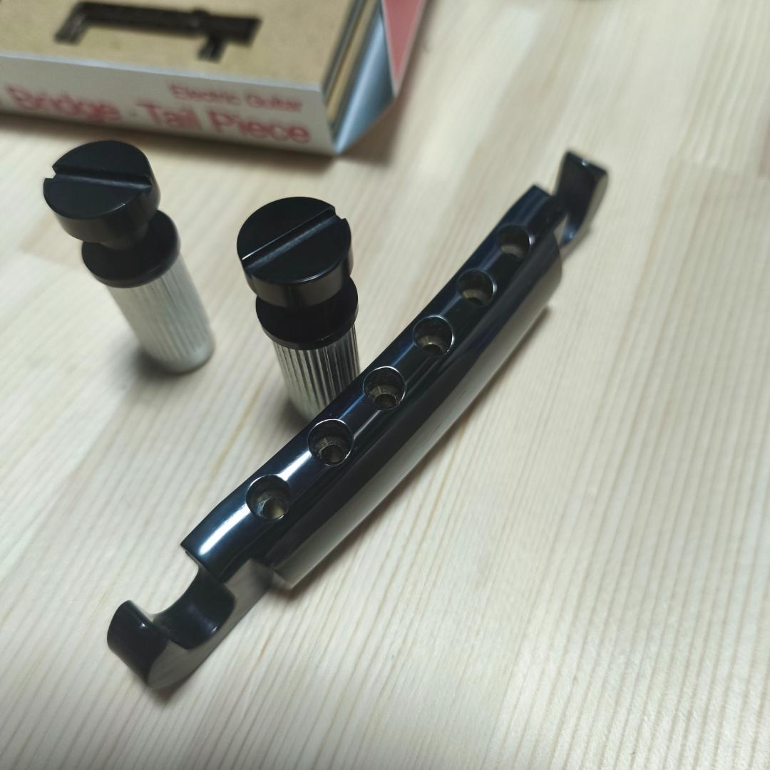 美品 GOTOH ロックペグ チタン サドル ブリッジ テールピース セット