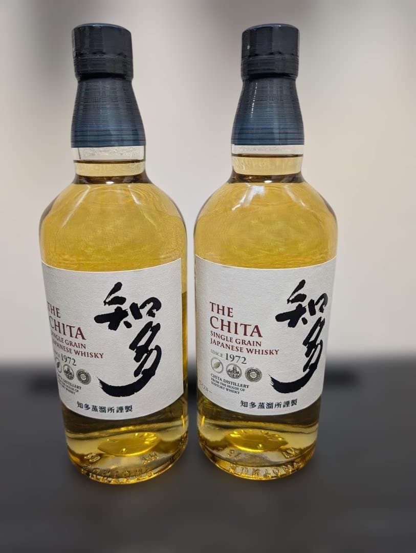 知多シングルグレーンウイスキー 700ml 2本セット