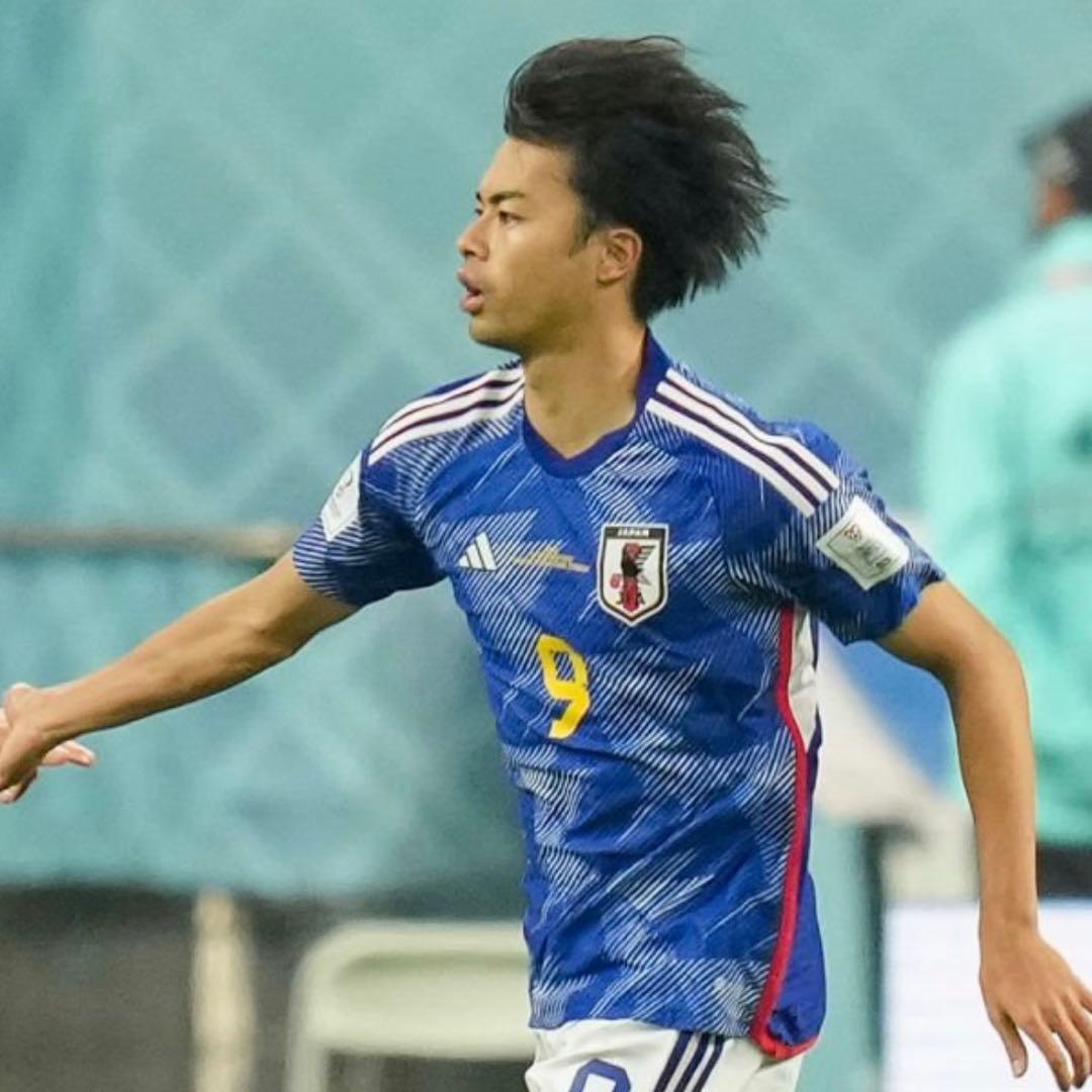 日本代表 三笘薫 2022W杯スペイン戦 ユニフォーム ブライトン