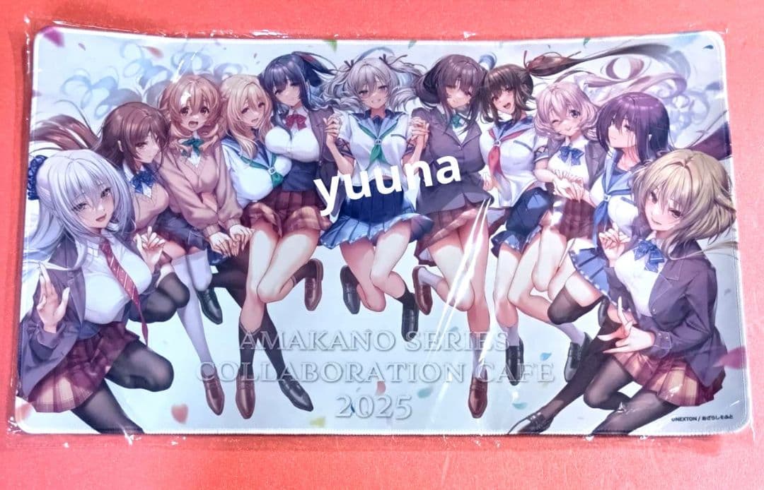 アマカノシリーズ2025 アマカノ2+ コラボカフェ ラバーマット デスクマット