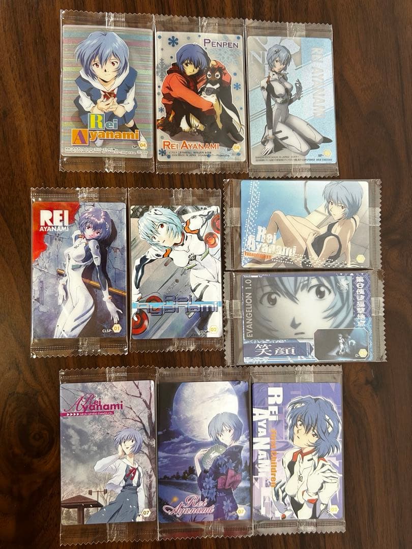 新世紀エヴァンゲリオン　ウエハースカードセット　綾波レイ　2009