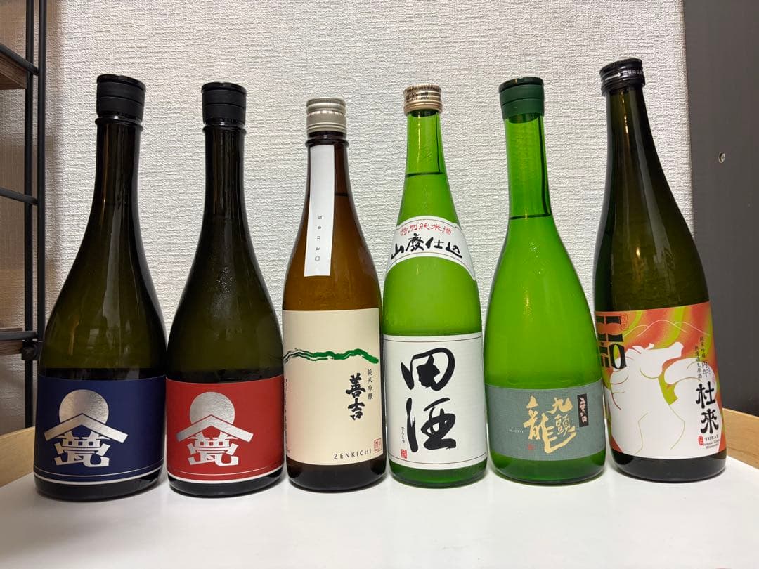 定価以下　田酒　九頭竜　甍　善吉　杜來 日本酒　6本セット 720ml