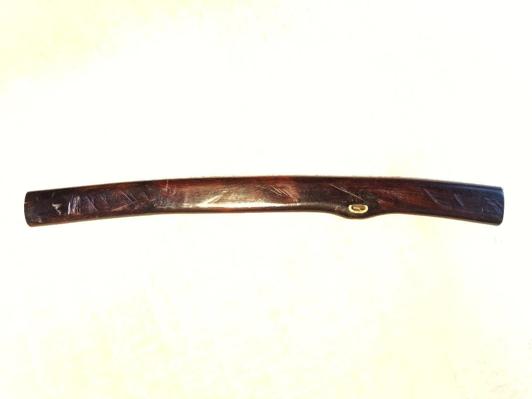 【 黒檀茶刀 】　江戸～昭和初期