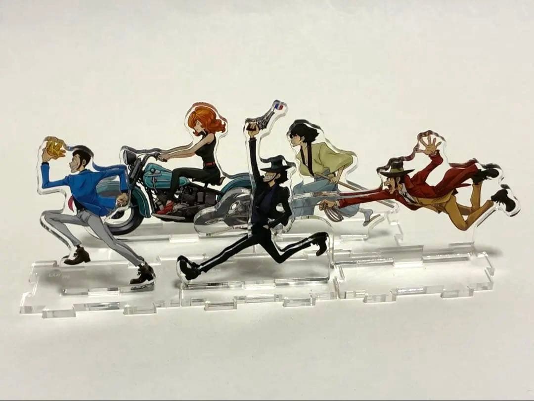 ルパン三世Part5 つながるアクリルスタンド 5種セット