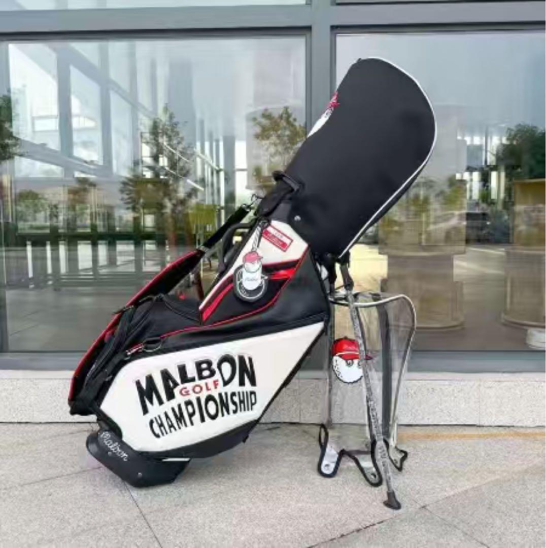 Malbon golf ゴルフ バッグ キャディバッグ スタンド型バッグ
