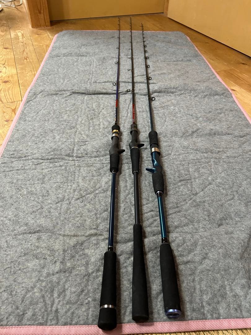 タイラバロッド3本セット ソルパラ/プロトラスト/アネスタ