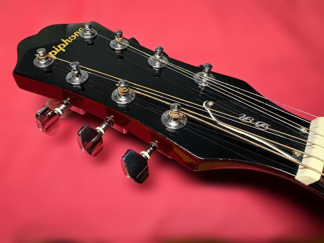 ★８弦仕様カスタム！エピフォン DR-100 WR 超低弦高激鈴鳴・超美品★