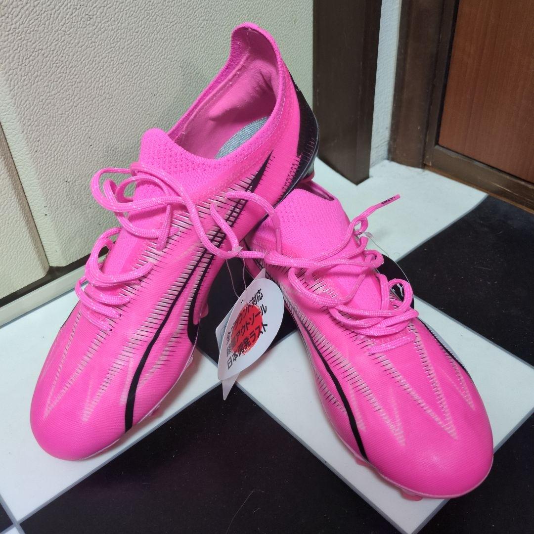 プーマ　ウルトラ　アルティメット　HG/AG　未使用　26cm　ピンク