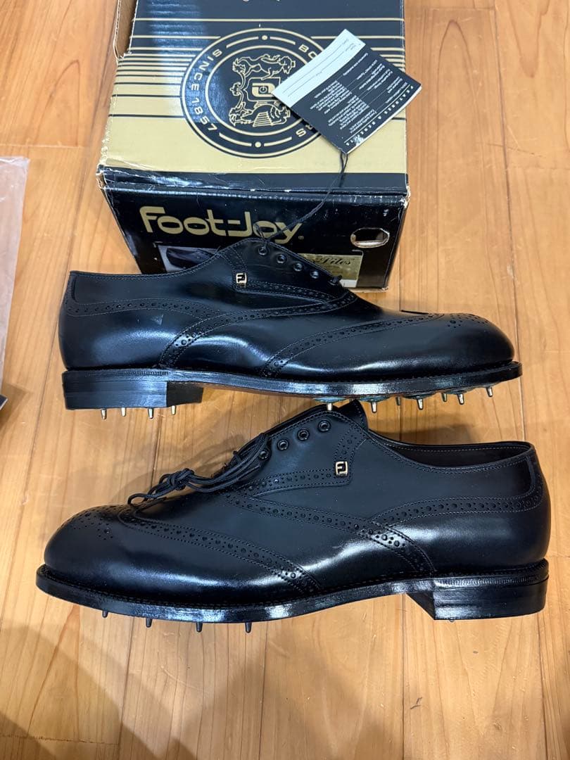 新品 28.5㎝ fj フットジョイ FootJoyクラシック ゴルフ シューズ