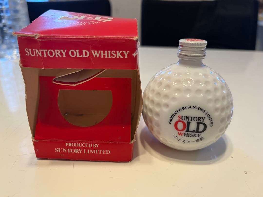Suntory Old Whisky ウィスキー特級ゴルフボール型