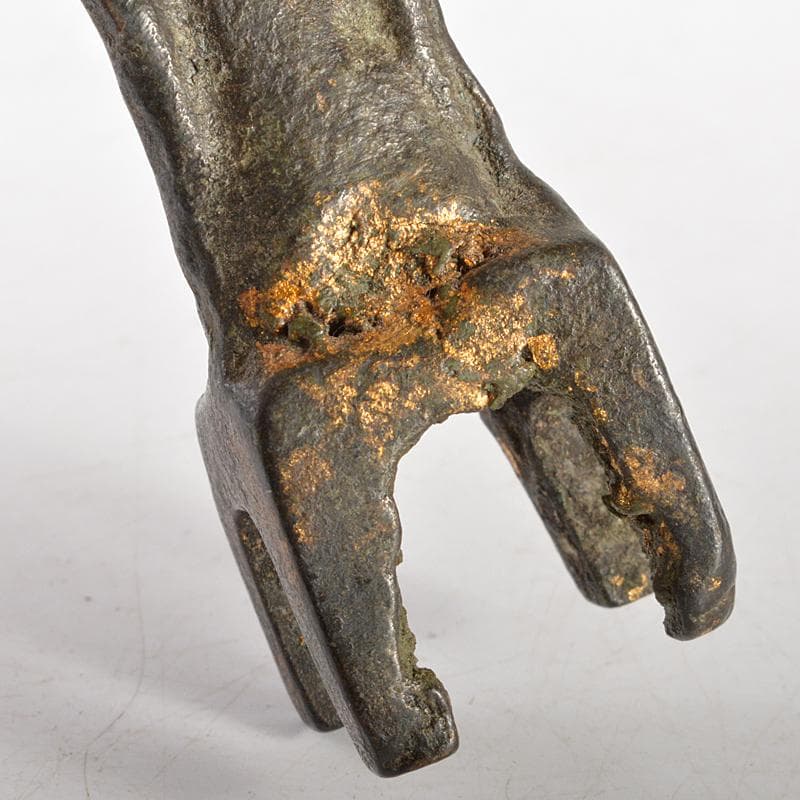 仏教美術　古銅鍍金　仏像　豆仏　懐中仏　置物　V　R5655