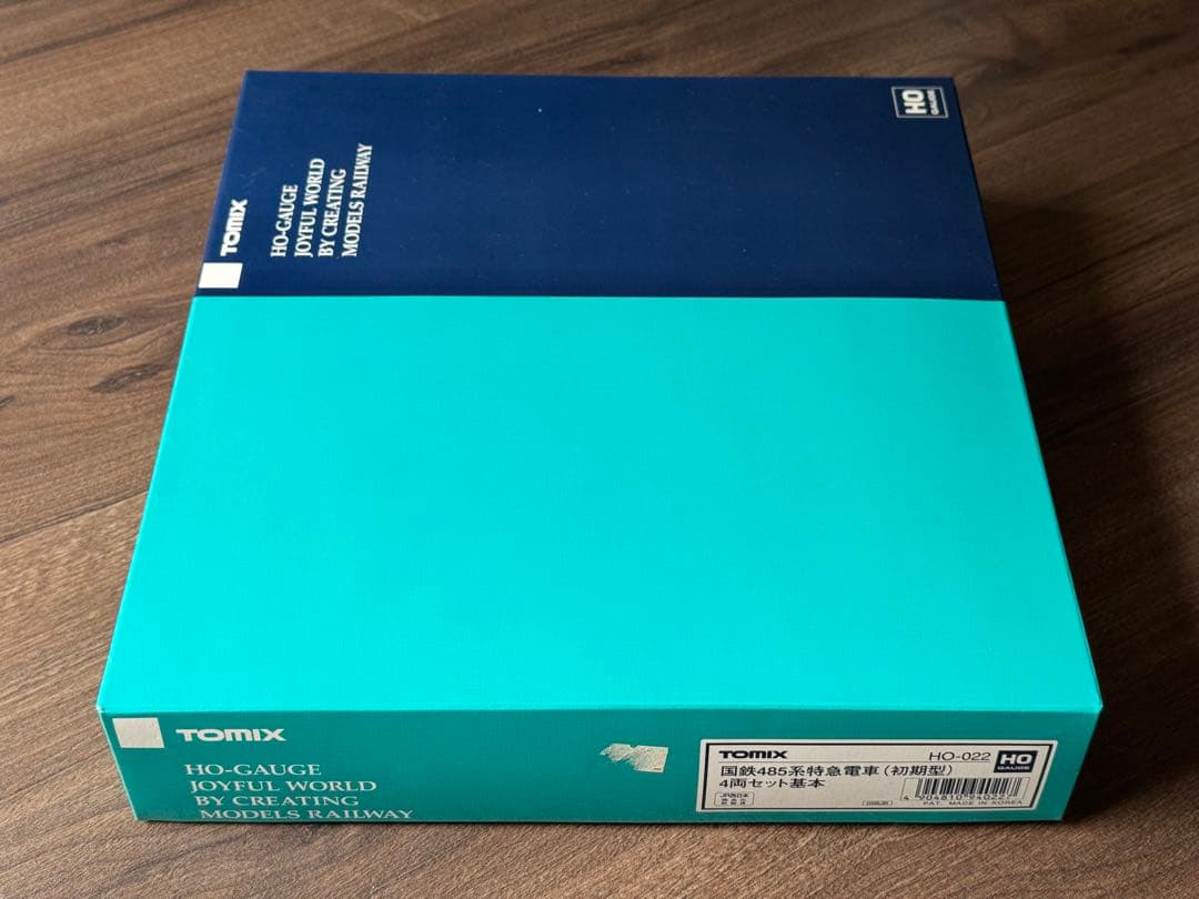 TOMIX HOゲージ HO-022 国鉄485系 特急電車 初期型 4両セット