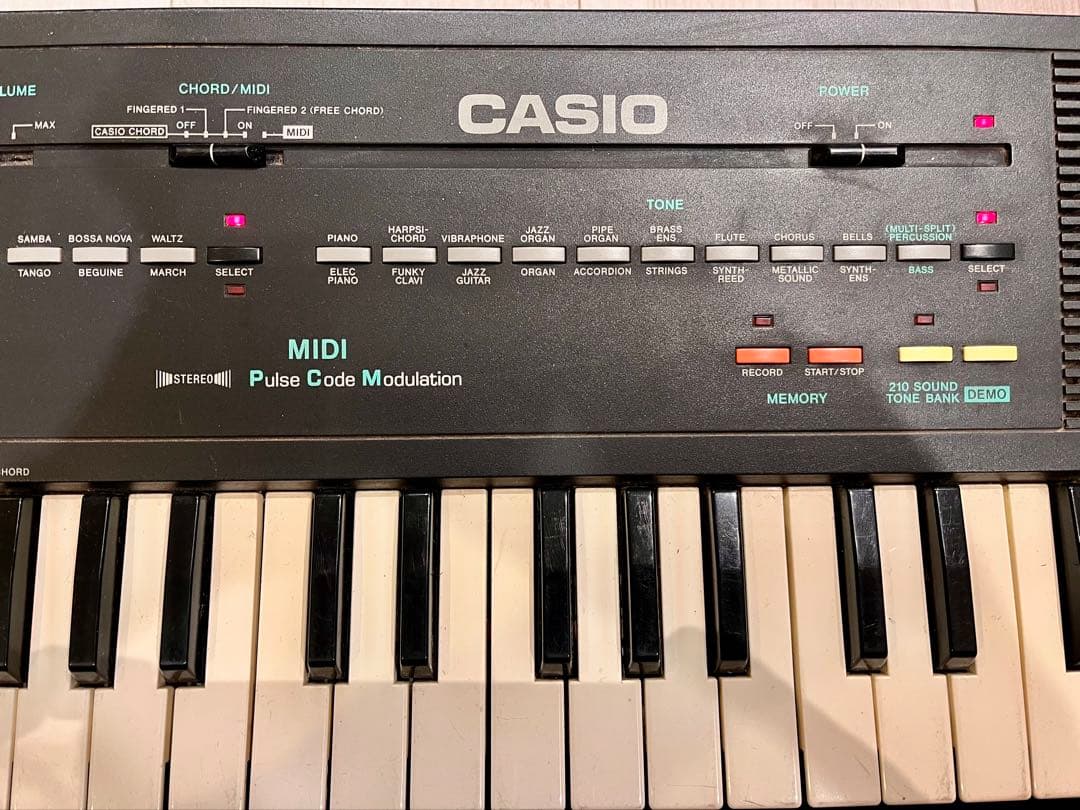 【ヴィンテージ】CASIO MT-240 カシオトーン MIDIシンセサイザー