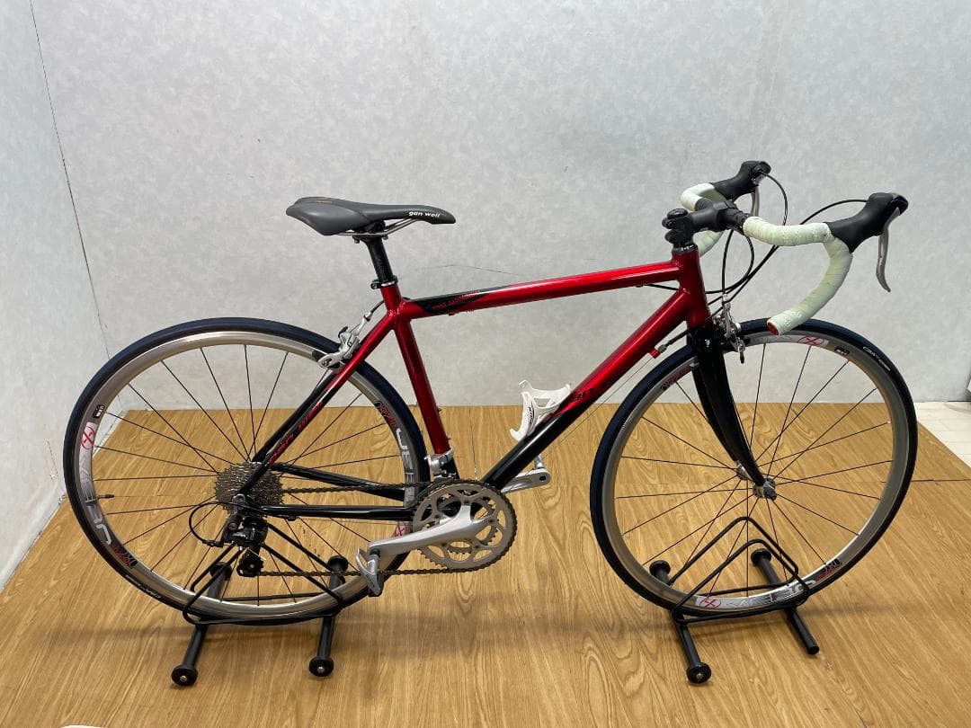 SS★976 GAN WELL ロードバイク ENTRINO レッド・ブラック