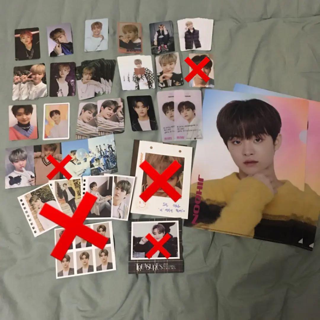 TREASURE ジフン　トレカ 特典 公式グッズ　セット