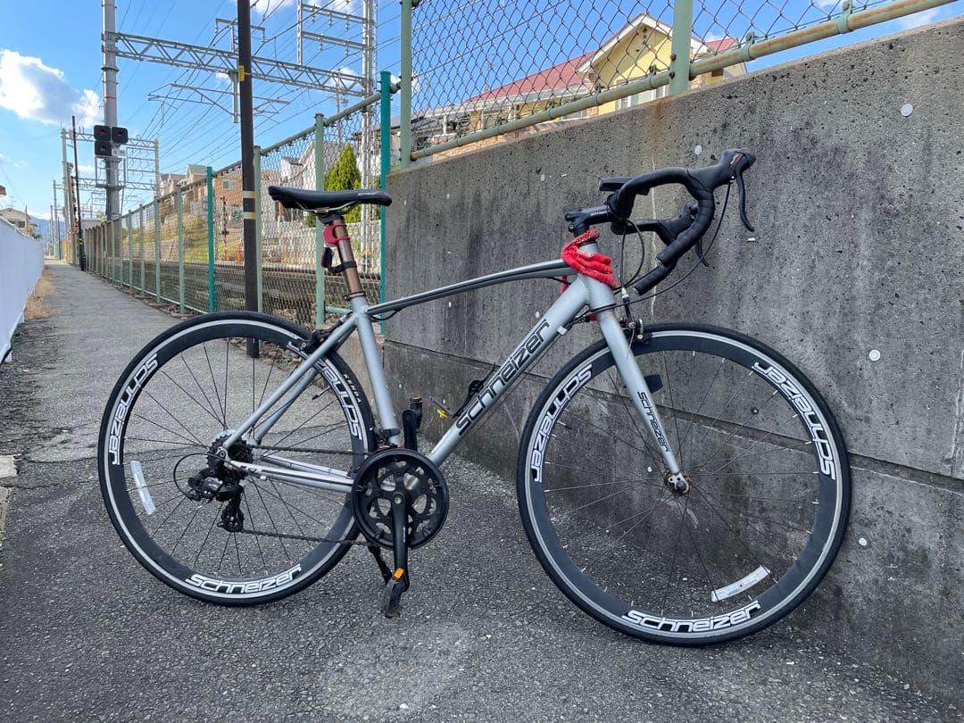 SCHNEIDER ロードバイク シルバー