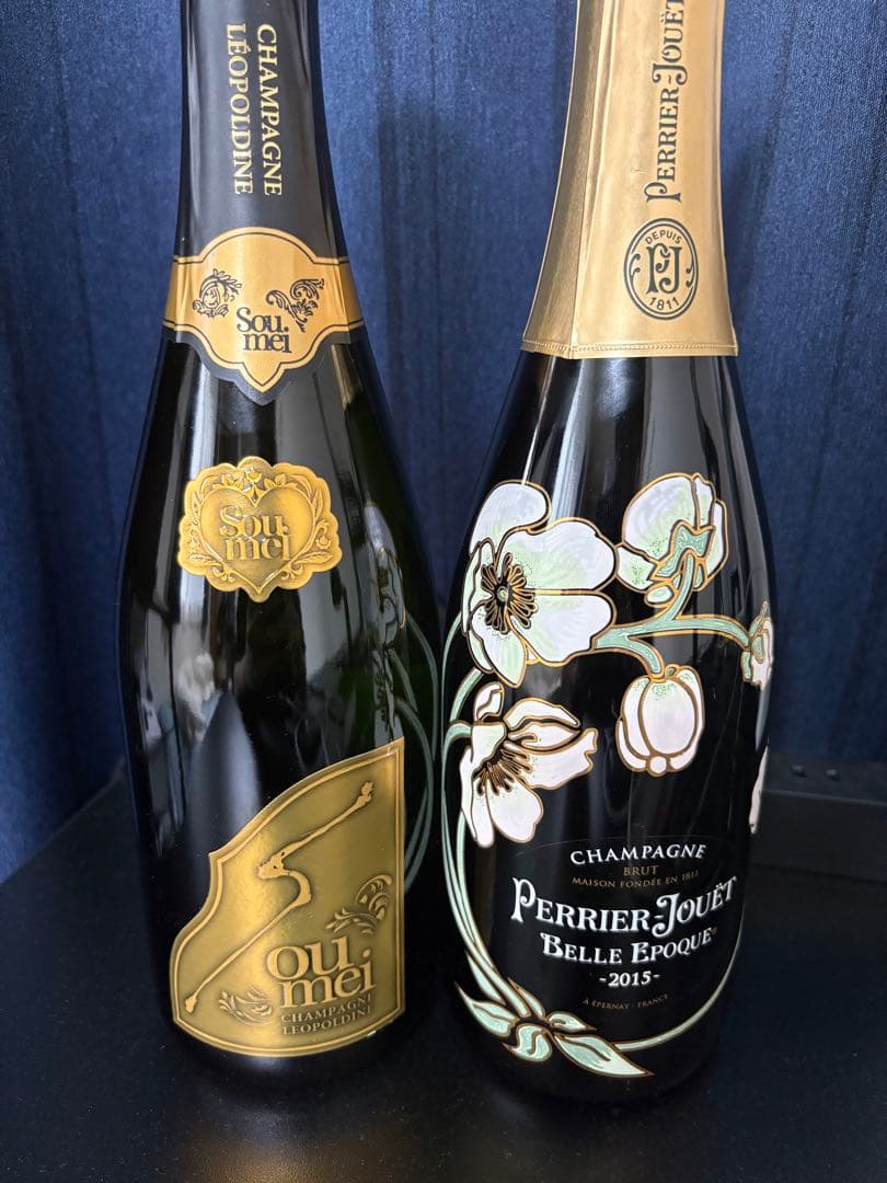 ソウメイ&ベルエポック　シャンパンセット　新品