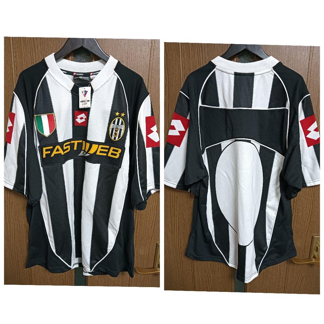 ロット ユベントス オーセンティックユニフォーム 02/03ホームM 紙タグ付き