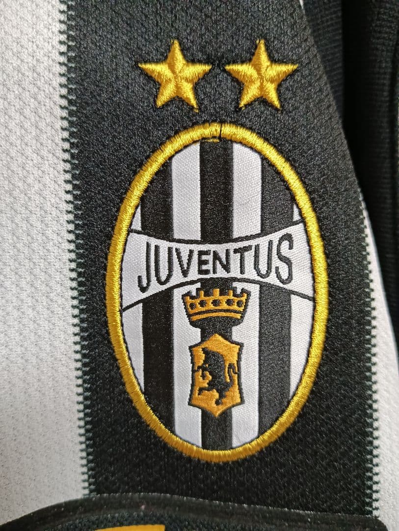ロット ユベントス オーセンティックユニフォーム 02/03ホームM 紙タグ付き