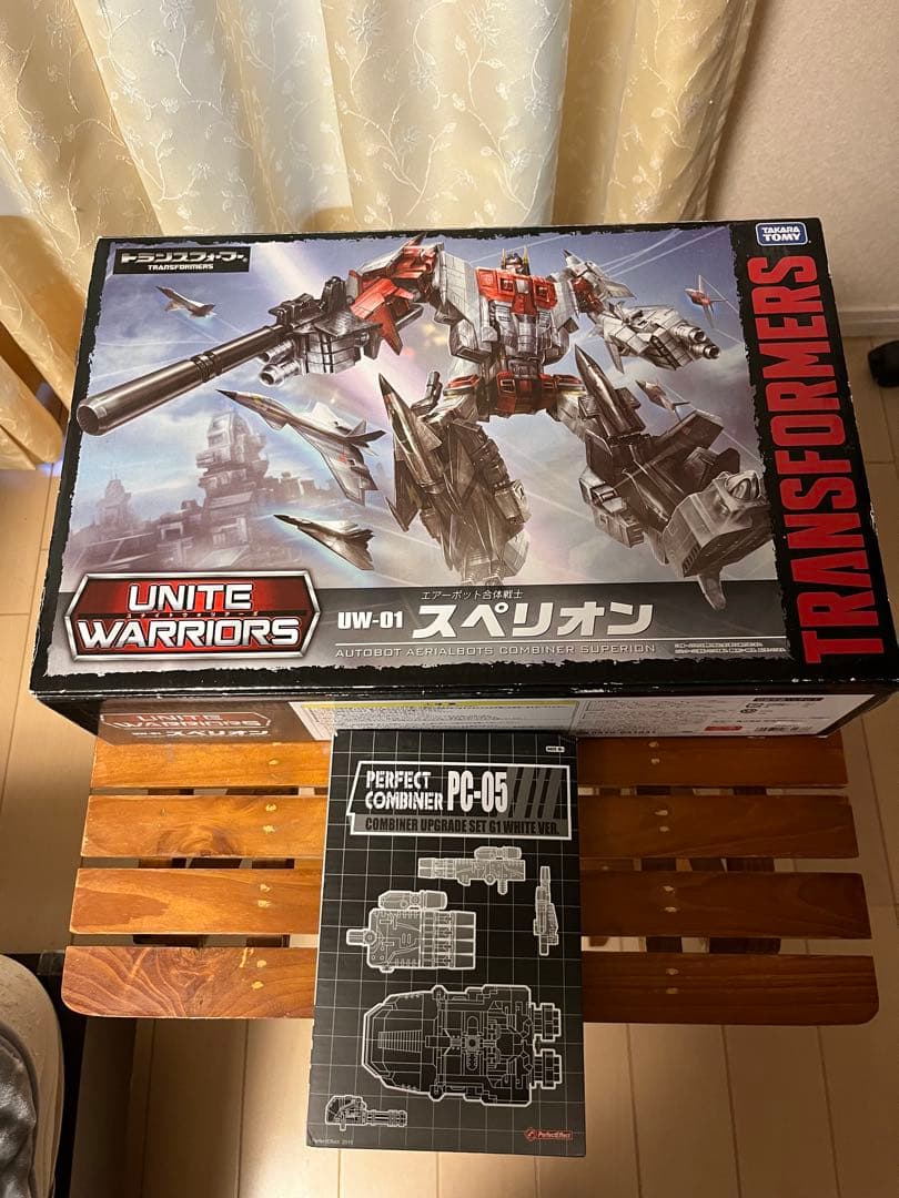 トランスフォーマ　スペリオン　拡張パーツセット