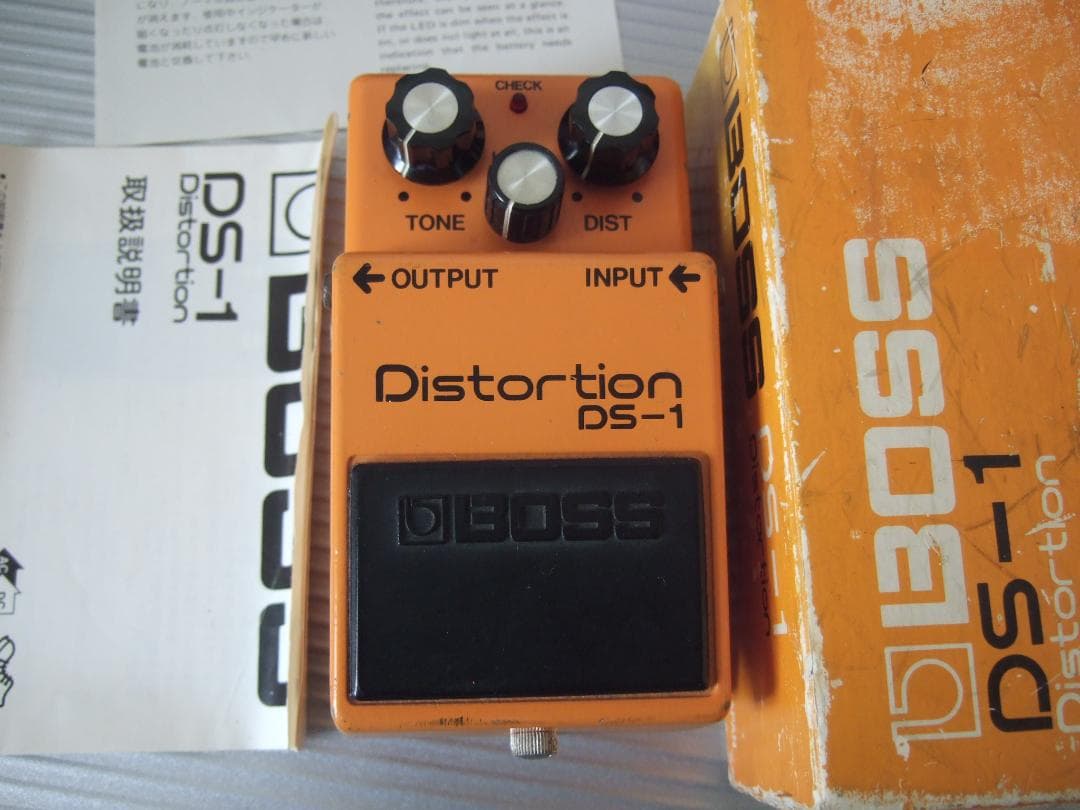 日本製 79年 Japan BOSS DS-1 Distortion DS1