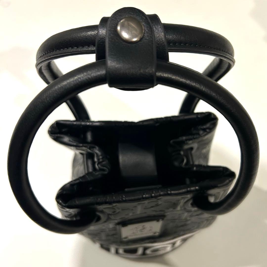新品 未使用 1PIU1UGUALE3 ブラック バケットバッグ