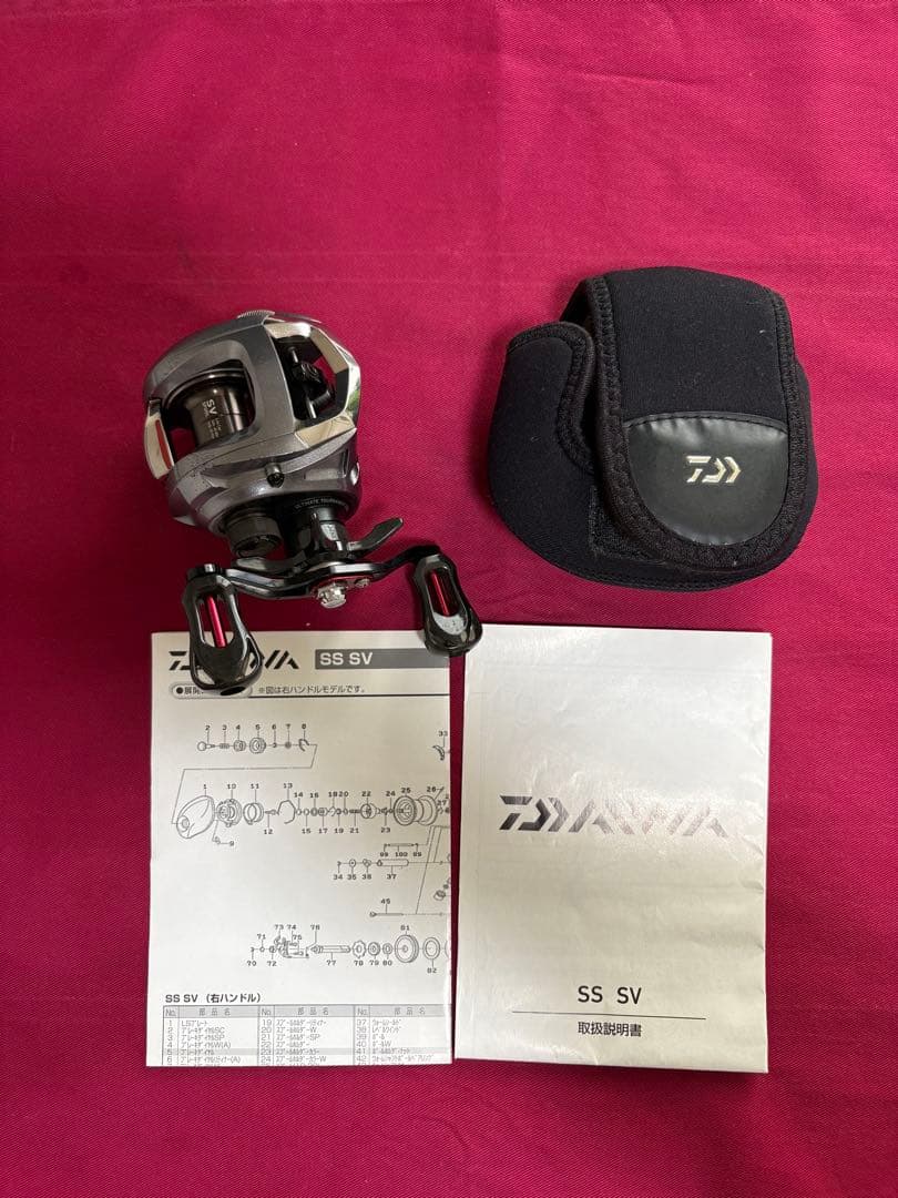 ダイワ SS SV ベイトリール 右ハンドル SVスプール DAIWA