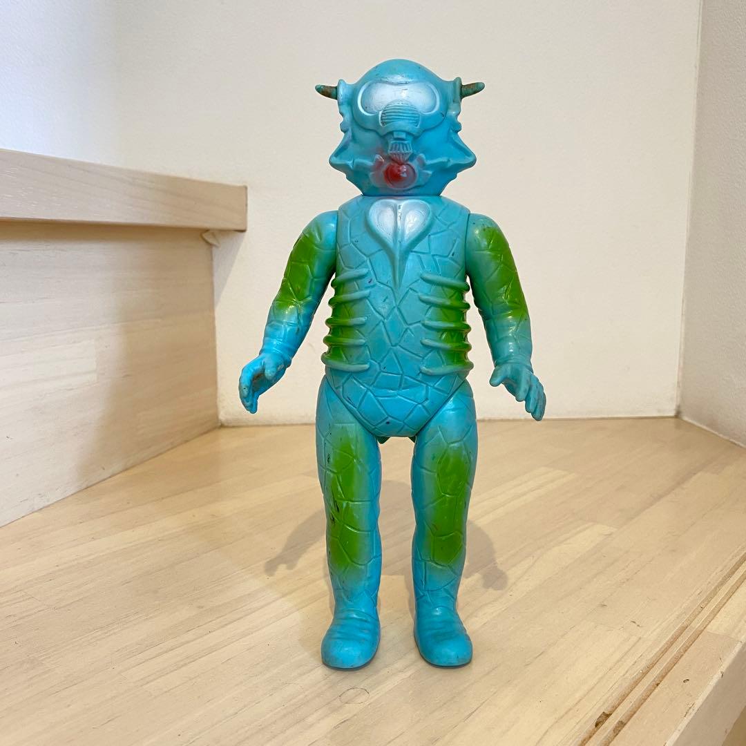 禿*ん様 【当時物】ベル星人　ウルトラセブン ブルマァク　ソフビ