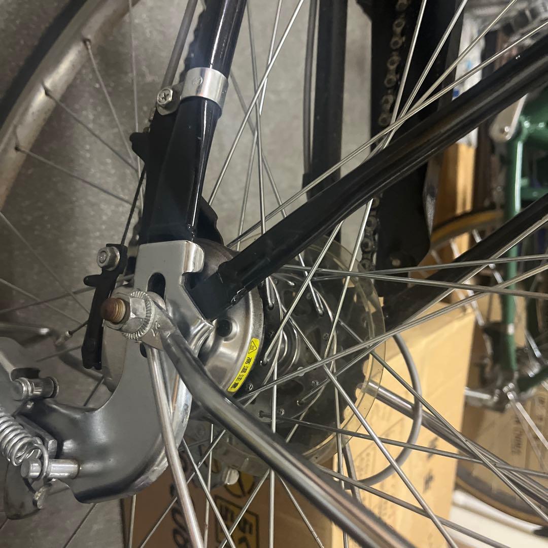 耐パンクタイヤあさひトラッドラインSベルト27インチ 6段変速 オートライト