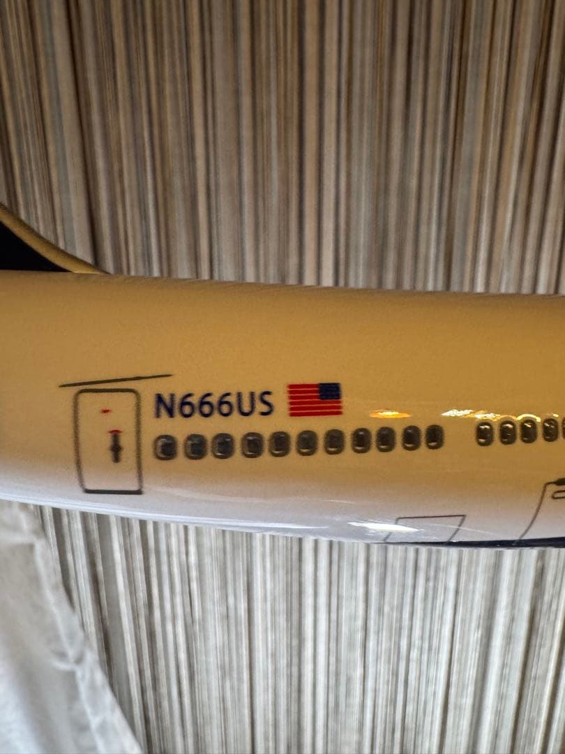 デルタ航空 B747 LED発光 1/160 DELTA モデル 46cm