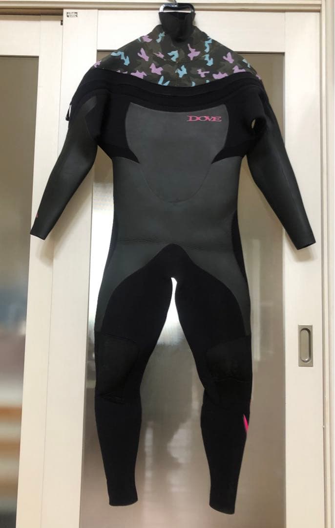 dove クラシック　チェストジップ　フルスーツ ブラック セミドライ