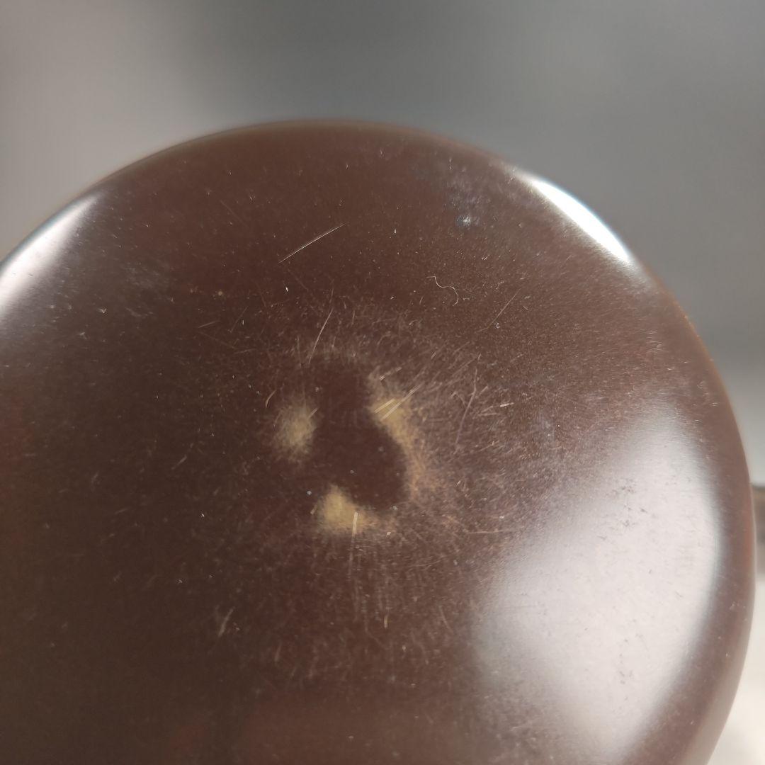 イ857 汁器『山本閑浄造』『唐銅汁器　共箱』茶道具　銅器