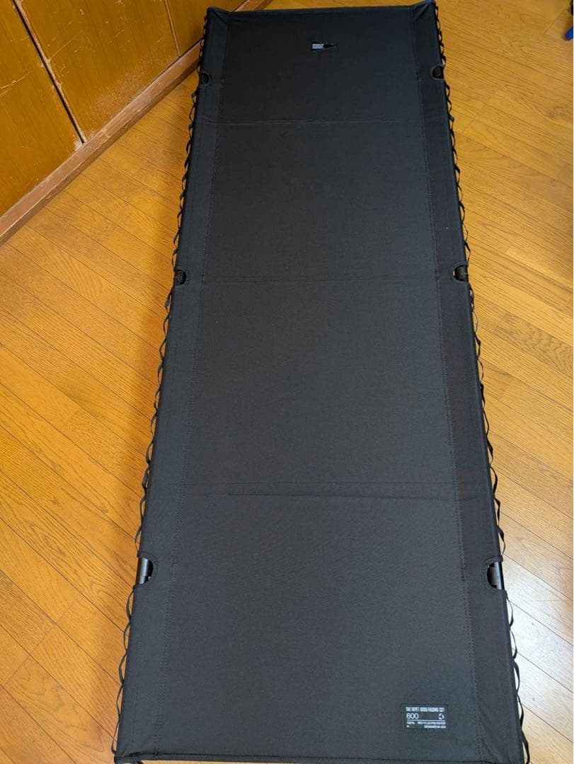 【中古】ブルックリンアウトドアカンパニー 600Dフォールディングコット 黒