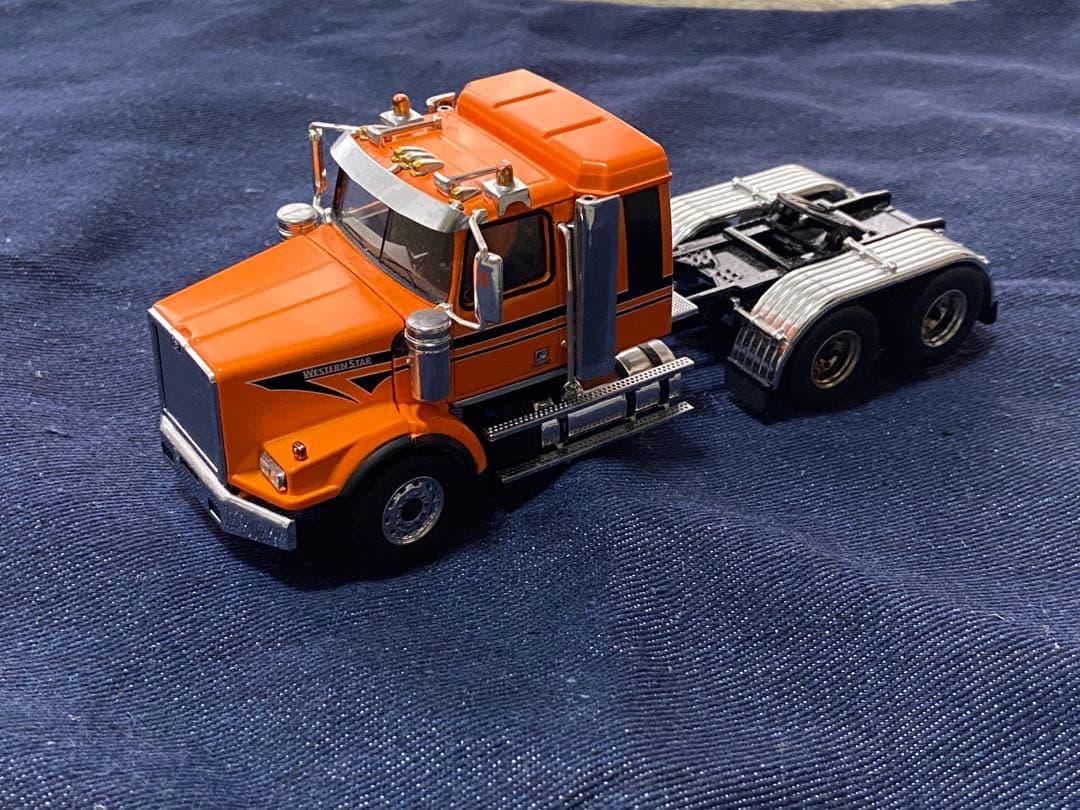 ダイキャストマスター　1/50 トラクター　トレーラー　セット　重量物運搬