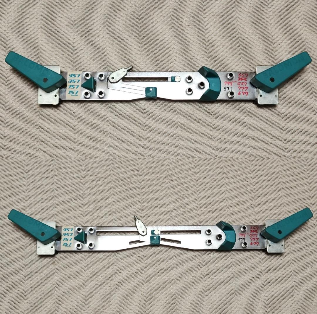 【現状品】 SALOMON サロモン スキー ビンディング 取付ゲージ 治具