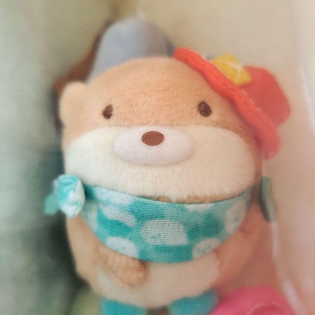 すみっコぐらし　XEBIO　限定　シーンぬいぐるみ　テント　ぺんぎん？　かわうそ