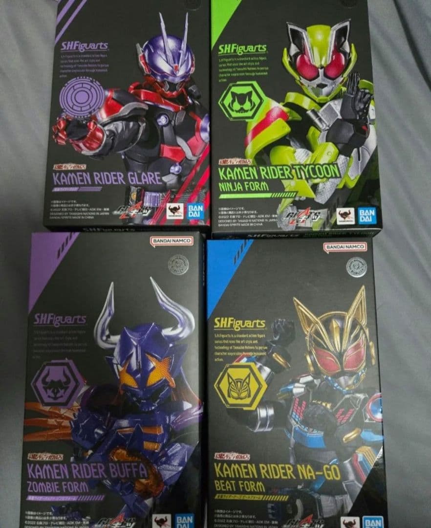 SHFiguarts 仮面ライダーギーツ フィギュアーツ4体セット