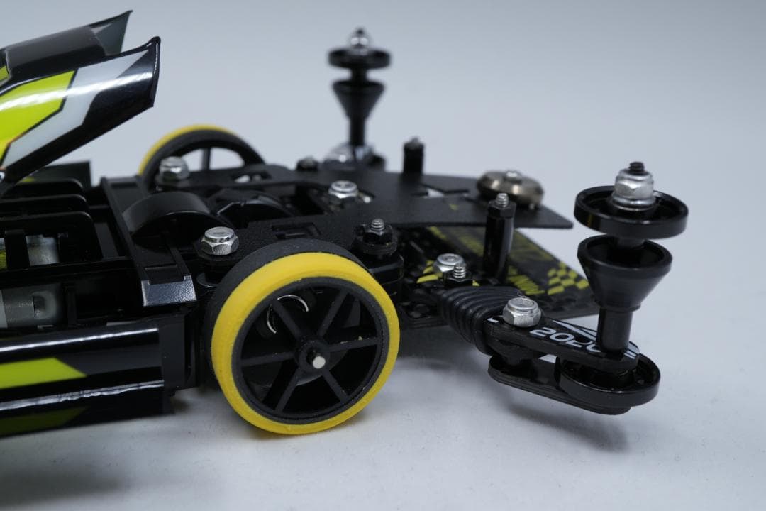 ミニ四駆 MSフレキ 完成マシン 蛍光機甲Ver. 海外優勝仕様