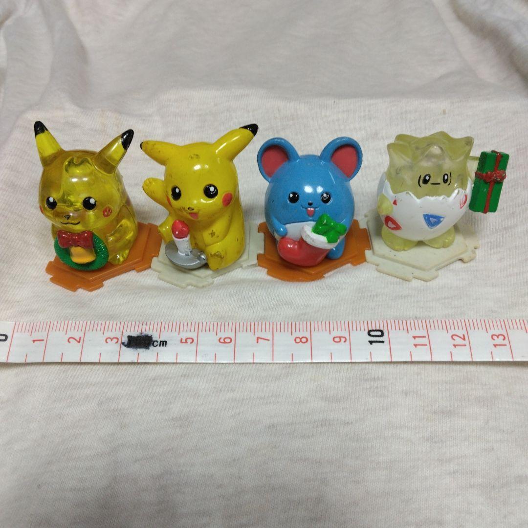 ポケモンフィギュア クリマスデザイン4体 ピカチュウ、マルル、トゲピー 任天堂