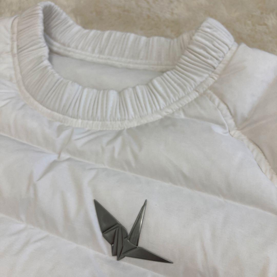 極美品！1PIU1UGUALE3 GOLF ダウンスニードジャック　ホワイト　L