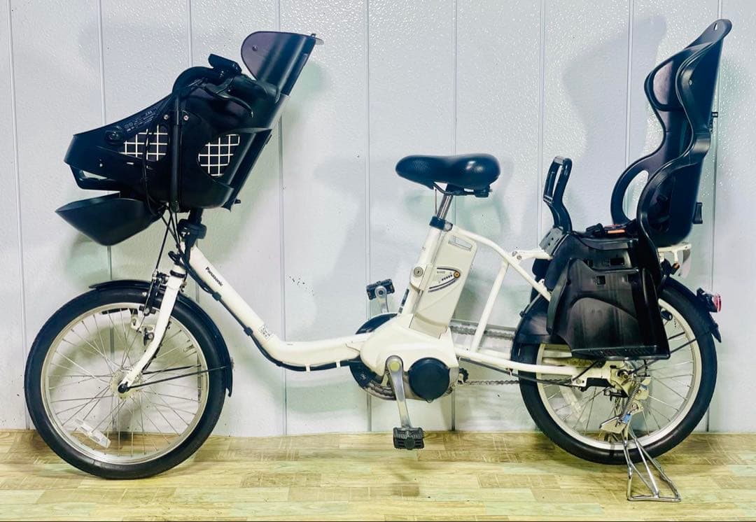 3062パナソニック8.9アンペア　3人乗り対応子供乗せ　電動アシスト自転車