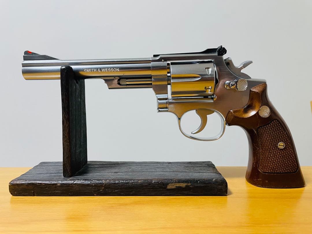 コクサイ　S＆W M66 シルバー　モデルガン