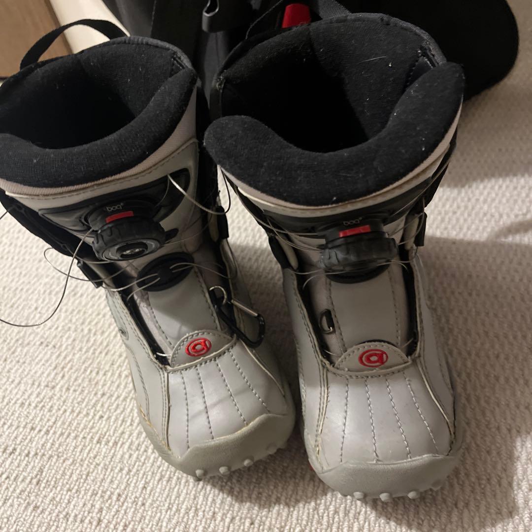 ジュニアスノボ初めに！mosso スノーボード128 ブーツ カバー