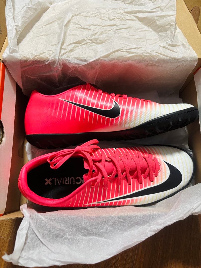 Nike Mercurial X ピンク/ホワイト/ブラック 26,5cm