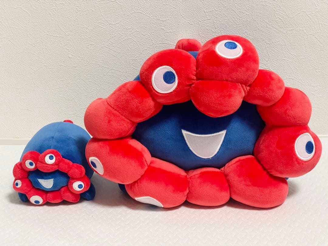 「完売品」 関西万博 ミャクミャクもっちりぬいぐるみ 横 ・もっちり 大 セット