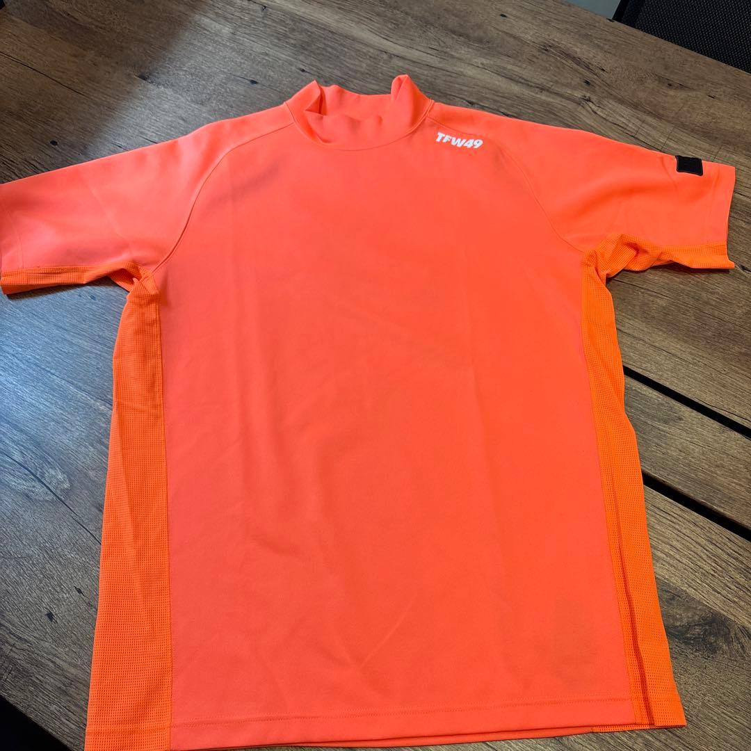 TFW49 MOCKNECK SIDE MESH T モックネック