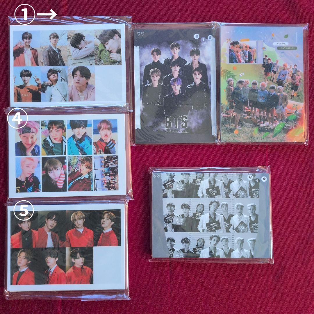 BTS メモ帳大　オール　韓国製作者様　バラ