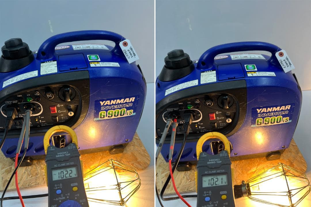 YANMAR ヤンマー インバーター発電機 G900IS 動作良好 ♪ 8211