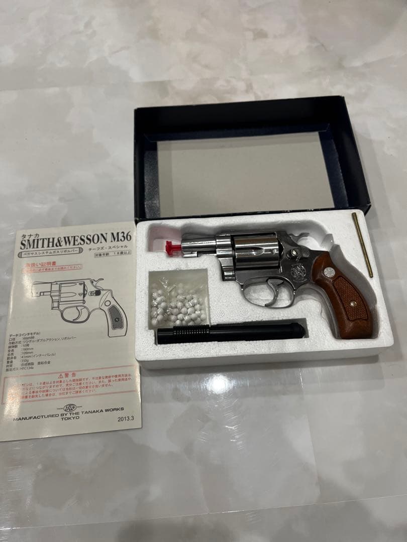 【激レア品】タナカ　SNITH &WESSON M36 2インチ