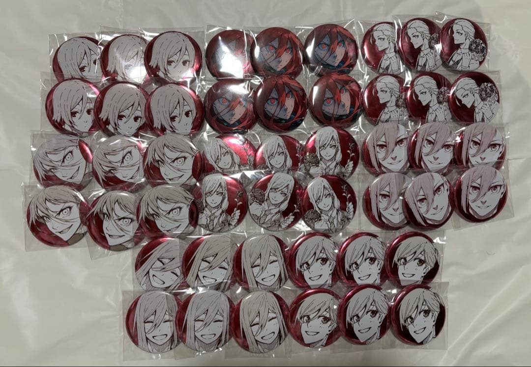 千切豹馬 ブルロ展 原画展 缶バッチセット